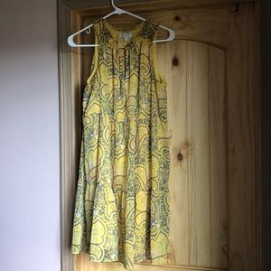 Loft yellow dress